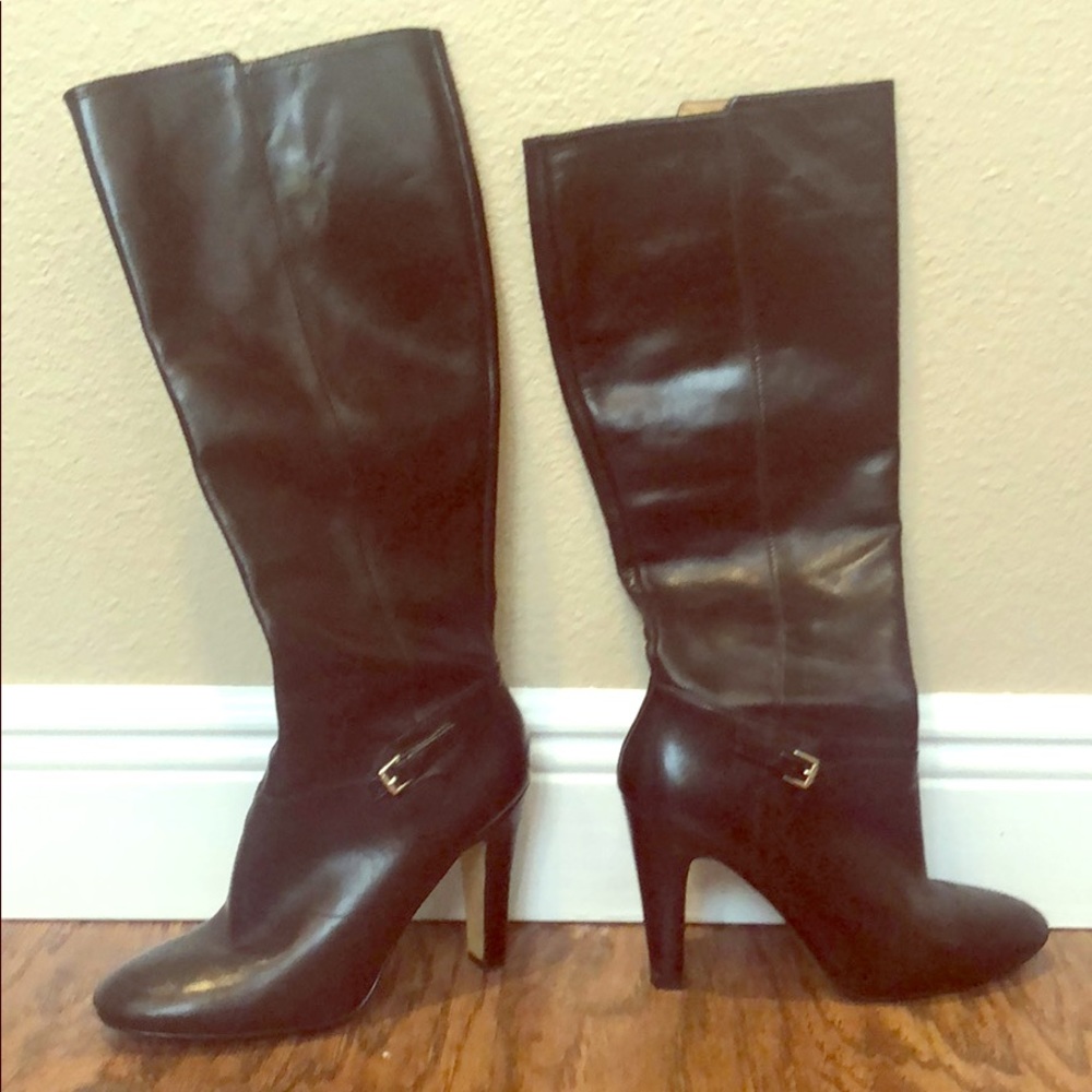Nine West black boots 9